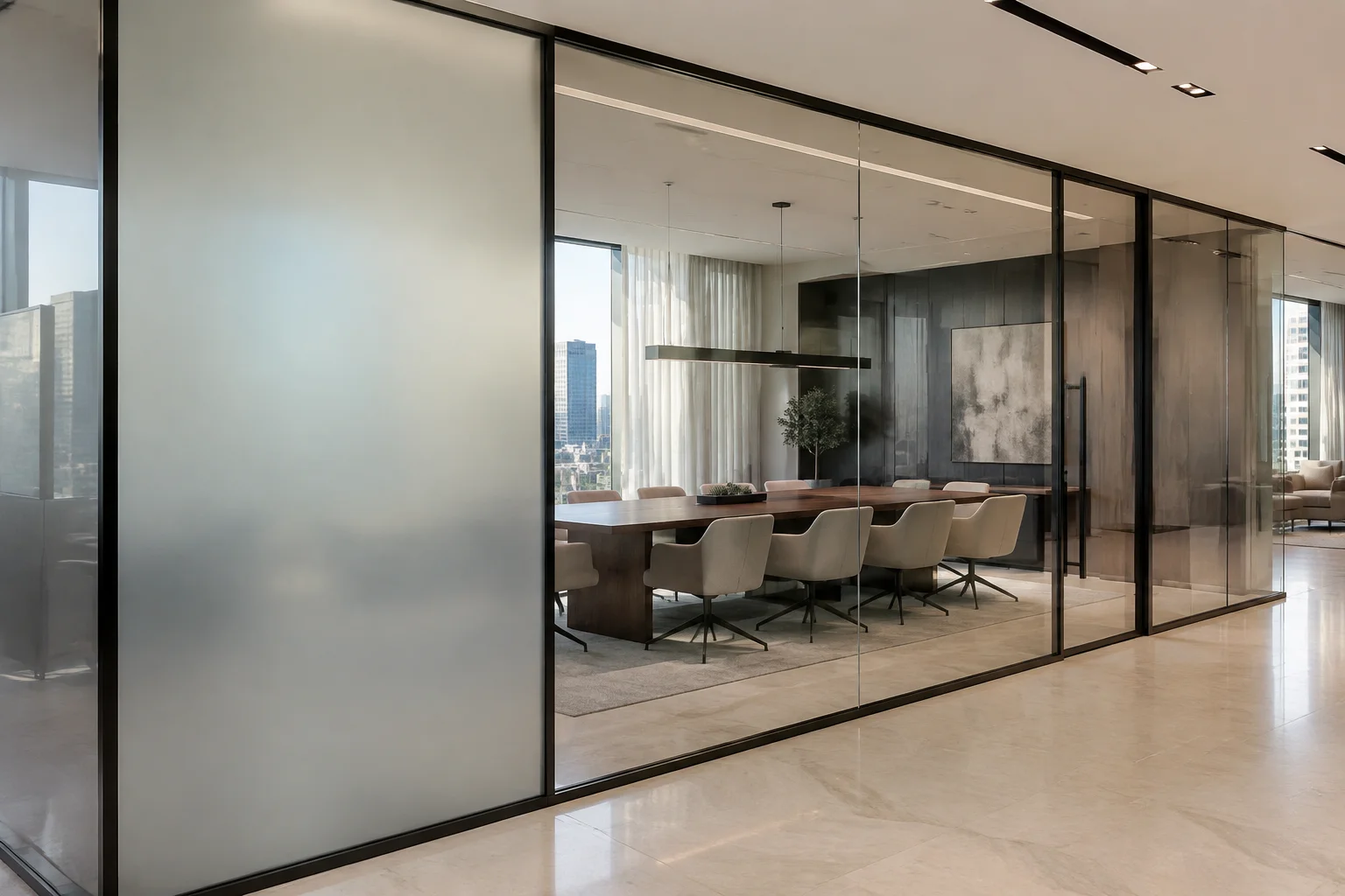 Smart Glass Office Partitions: A Planning Guide for Architects
