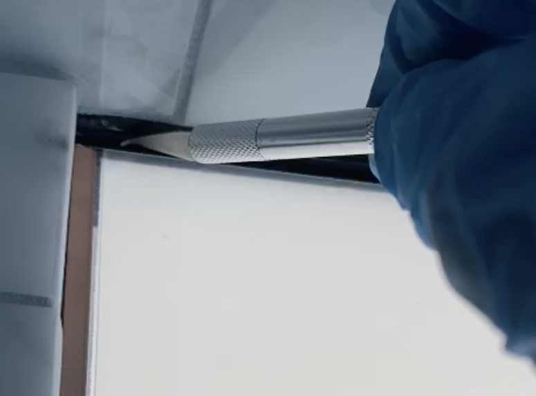 Remove the installed film (George LA)