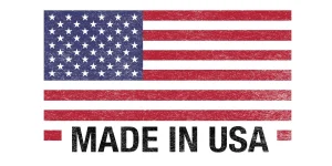 Made in USA Flag Barcode on  white background.