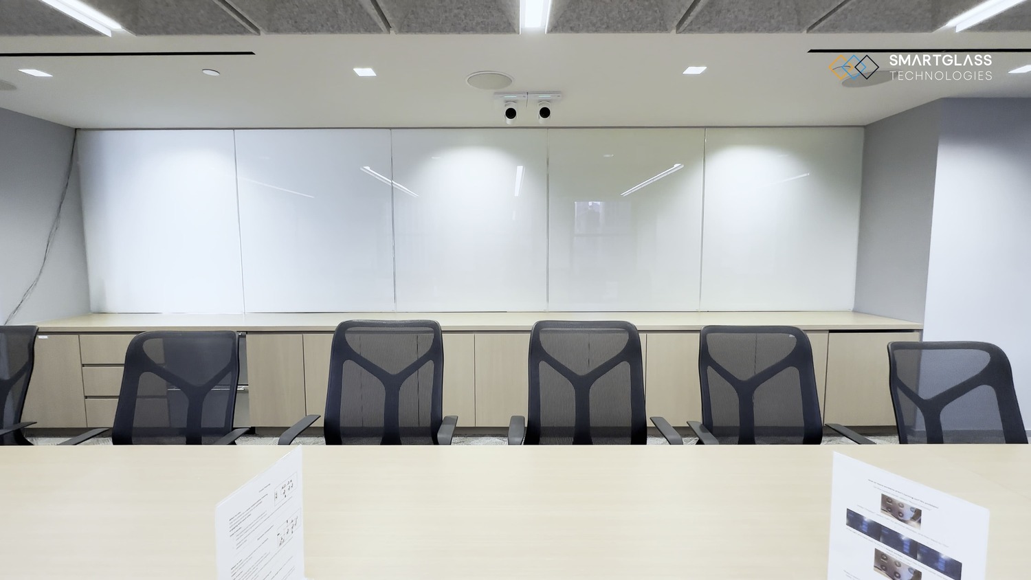 Smart glass for office