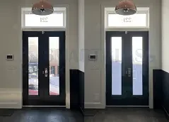 Switchable front door in New York