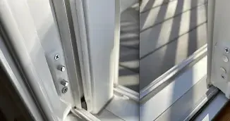 Framed Glass Doors