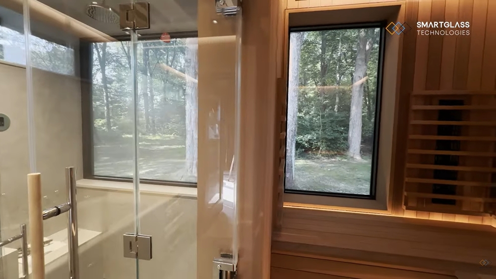 Smart Glass for Spa