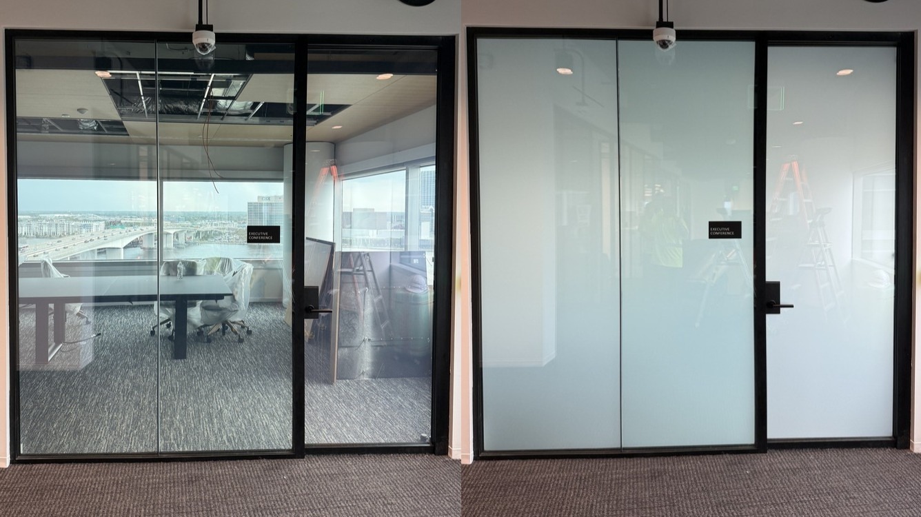 Smart Film for Office Glass Walls