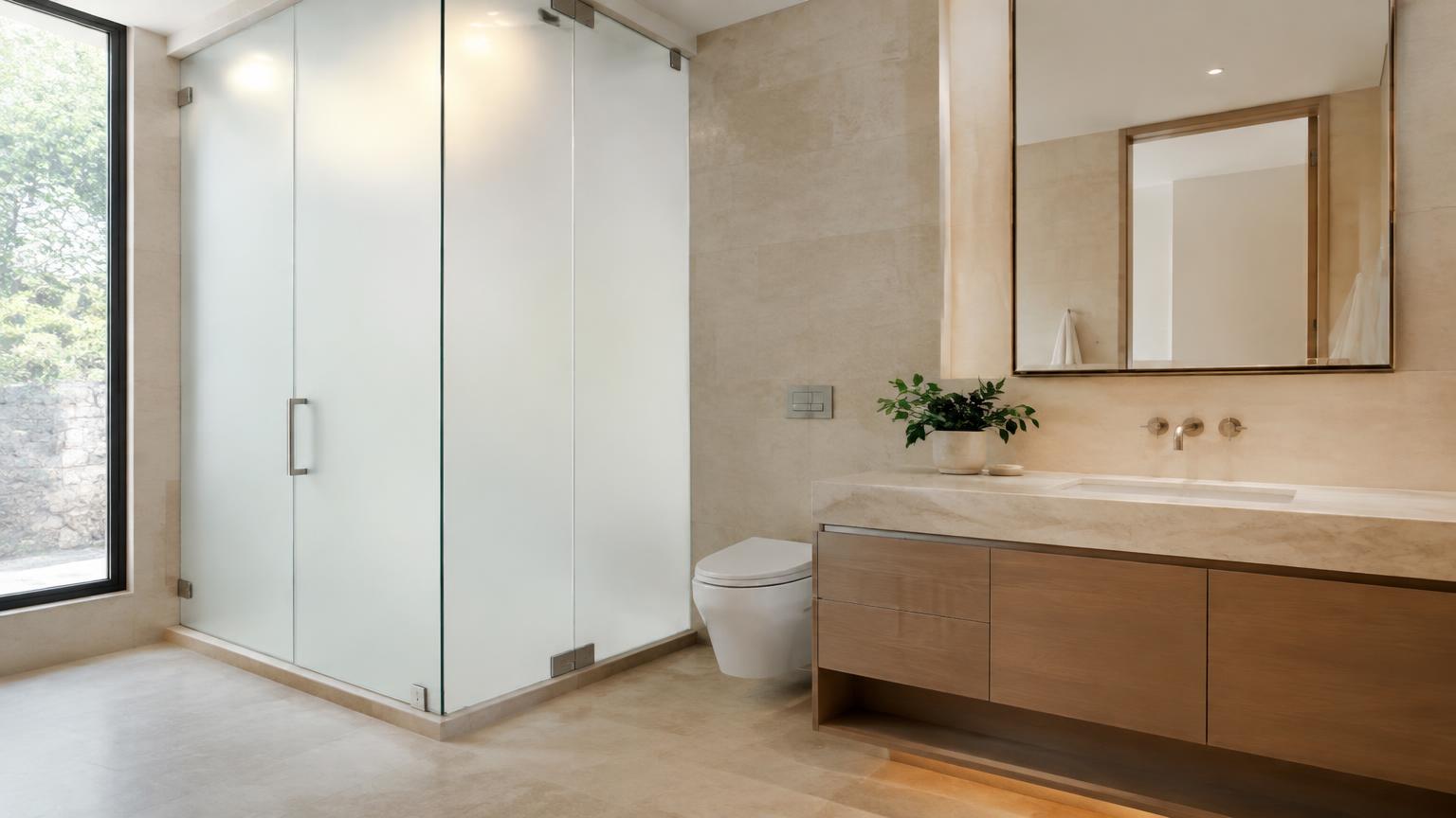 Smart Glass Shower Doors & Bathroom Glass