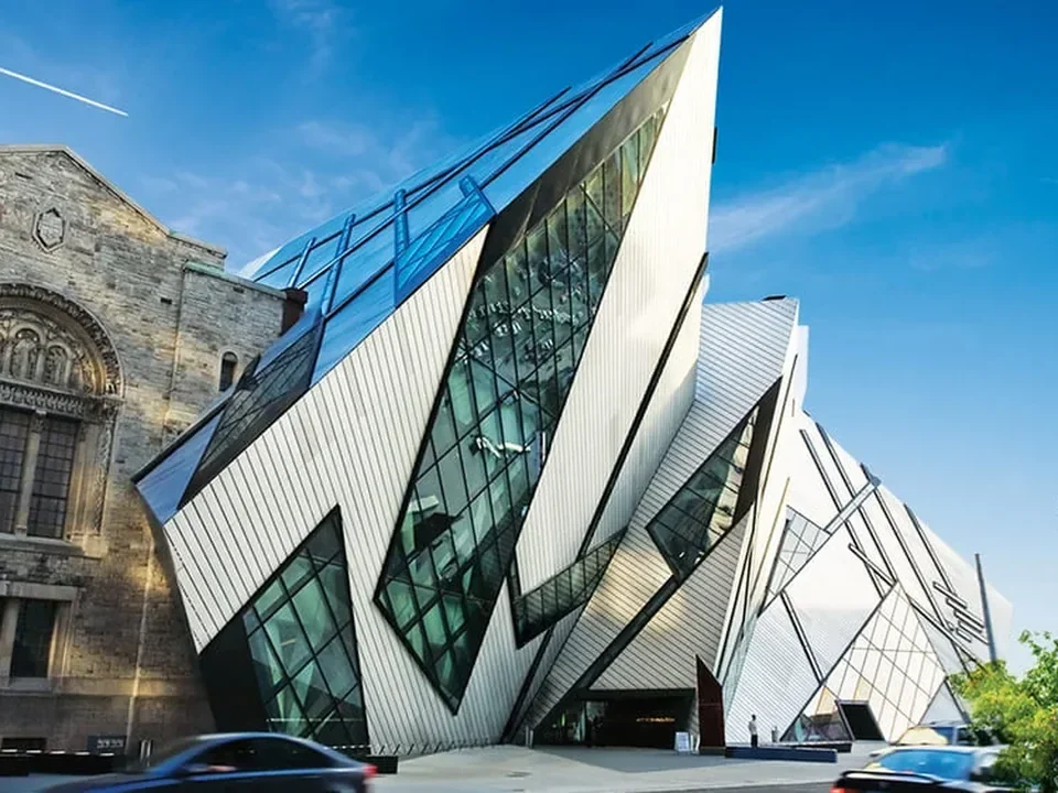 Royal Ontario Museum exterior where smart film museum exhibits were installed