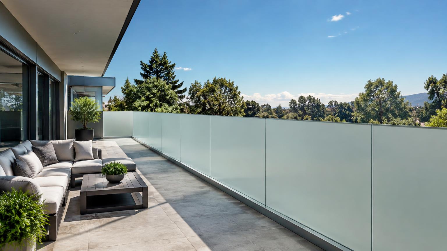 Smart Glass Railings