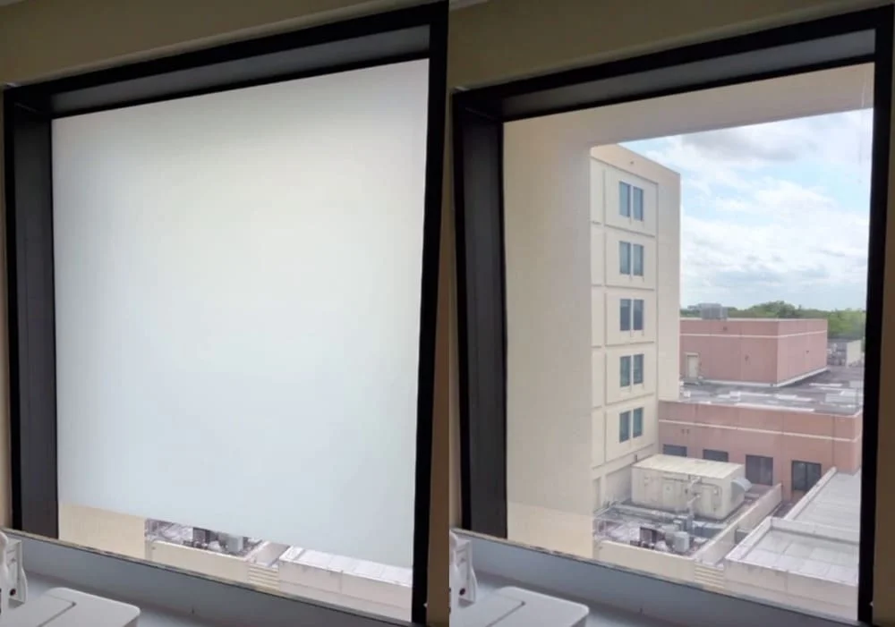Smart privacy glass for hospitals 2