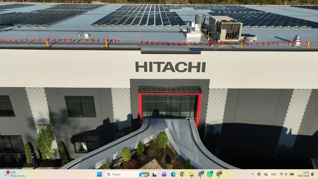 Switchable Privacy Glass for Hitachi Rail Manufacturing Facility 