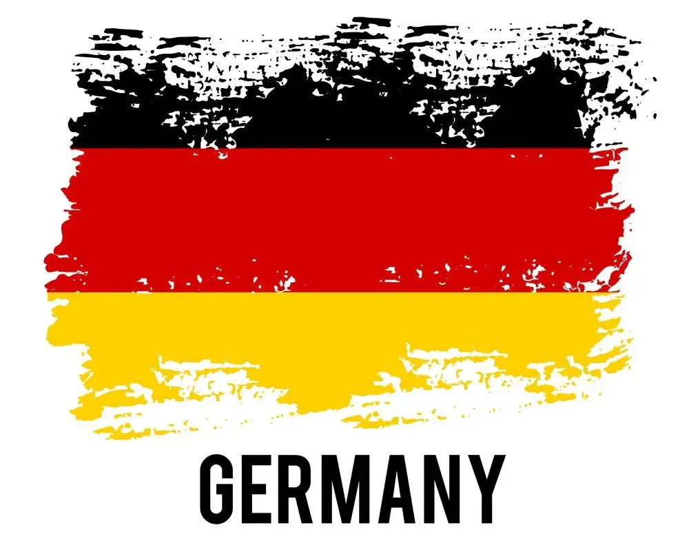 germany flag official colors and proportion vector 25231023