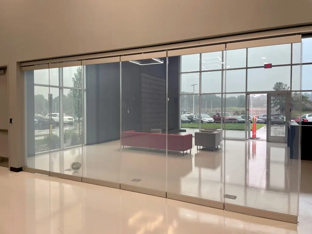 Smart Glass wall system